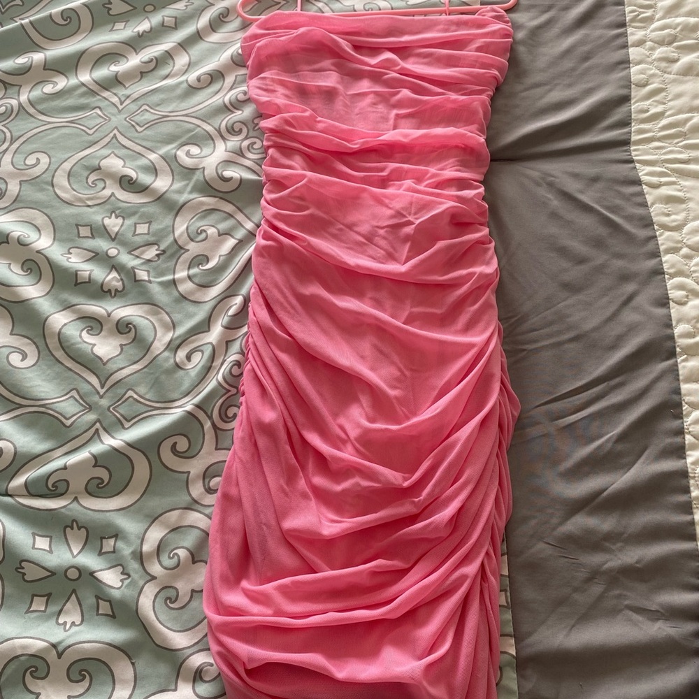 Pink Mini Dress